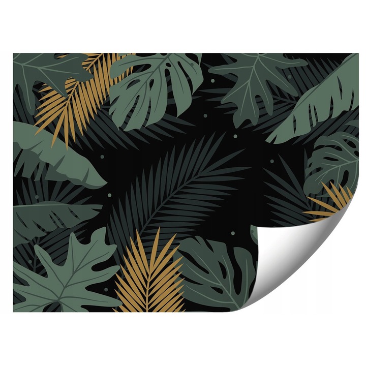 Fototapeta tropicala, 300x210cm, culori vii, rezistenta la UV, set cu adeziv si instructiuni de montaj