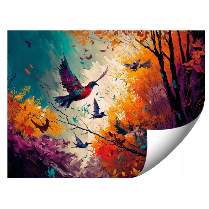 Fotótapéta FT-09-04, 300x210cm, élénk színek, UV-álló, ragasztóval és útmutatóval együtt