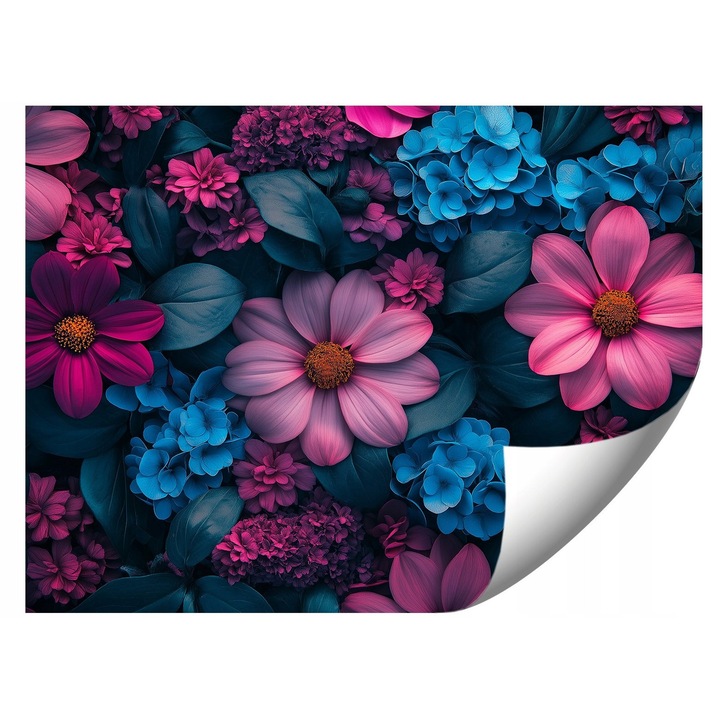 Fotótapéta flíz, 200x140cm, élénk színek, UV-álló, egyszerű szerelés