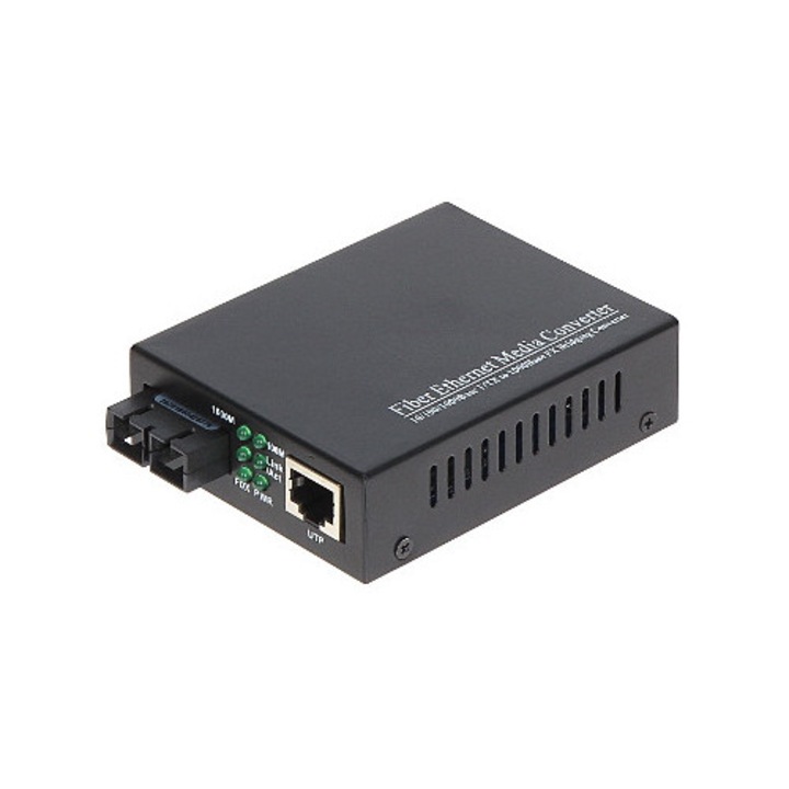 Média konverter, OMG2-SM, 10/100/1000 Mb/s, 20 km, 2x SC/PC