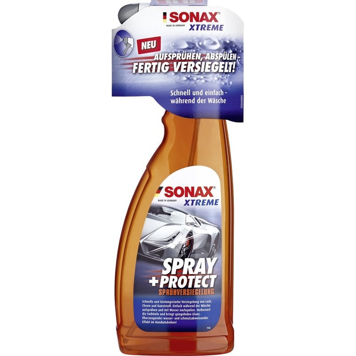 Sonax Xtreme Spray + Seal, 750ml, protectie durabila, efect de stralucire