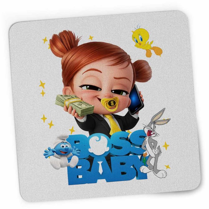 Mousepad Baby Boss Tina Telefon Leader, 21x19cm