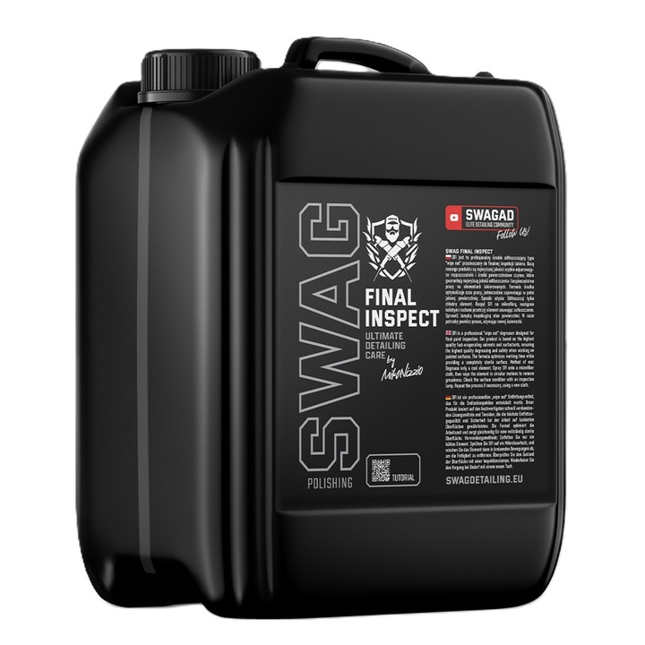 Degresant pentru inspectia vopselei, 5L, formula rapida de evaporare, parfum fructat, Swag