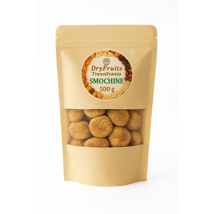 Fructe uscate, DRY FRUITS TRANSILVANIA, Smochine, 500 g