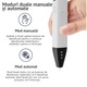 3D toll térbeli rajzoláshoz, Duueyct, 3D nyomtatási technológia, 0.7mm pontosság, állítható hőmérséklet és sebesség, OLED kijelző, felnőtteknek és gyerekeknek, 109m filamentekkel