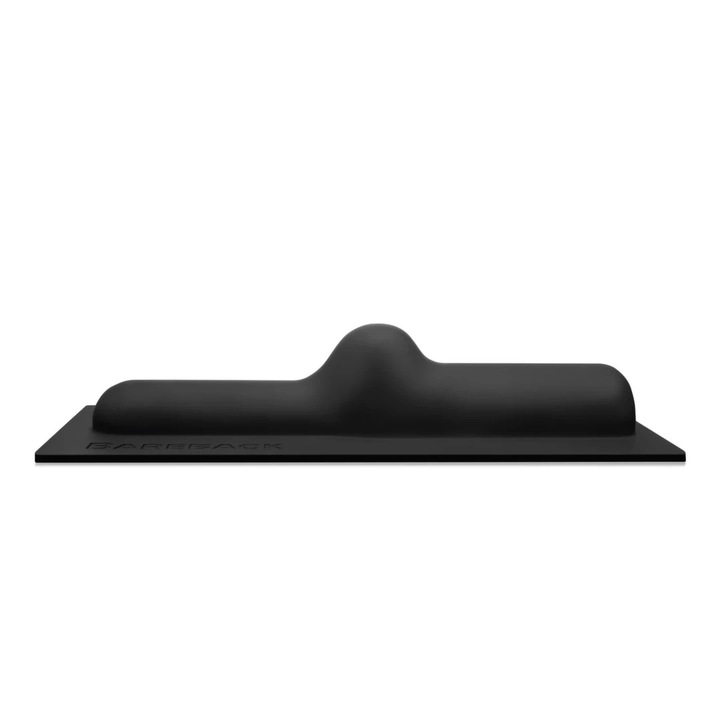 The Cowgirl Bareback - Naklada siliconica pentru sezut, neagra, 26x20x6cm