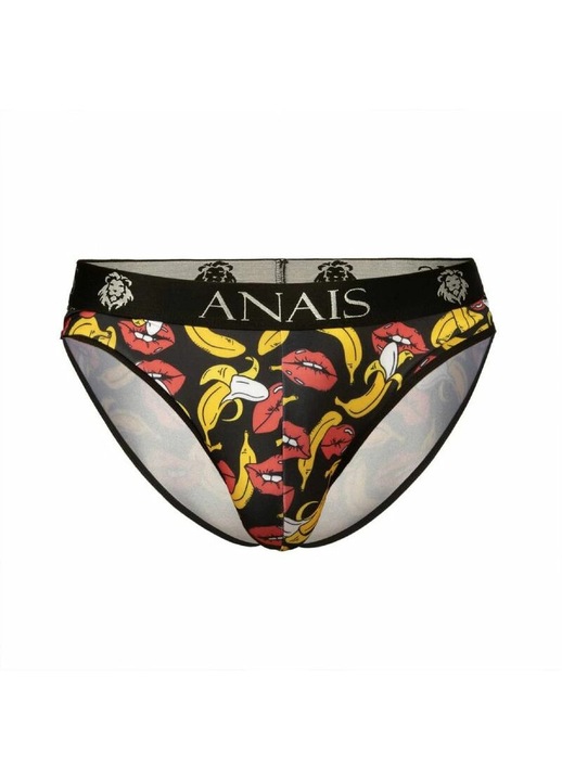 ANAIS MEN Banana Slip férfi alsónadrág, lycra, banán mintás