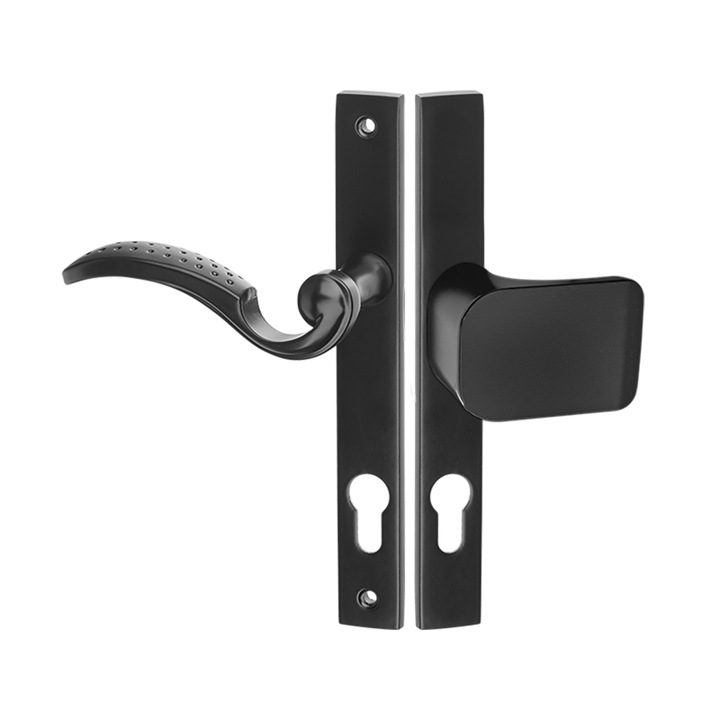 Maner usa, Kuchinox, Baron, design elegant, subtire, argintiu, lungime 10cm