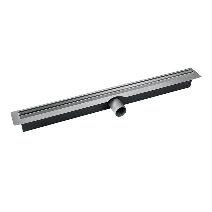 Sistem de scurgere Laveo, odplyw liniar 70 cm, inox 304, 66 mm inaltime, 24l/min