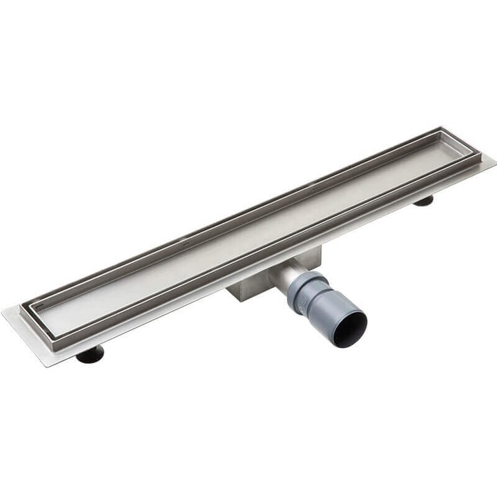 Sistem de scurgere, Laveo, Plado, 60cm, inox, 50l/min