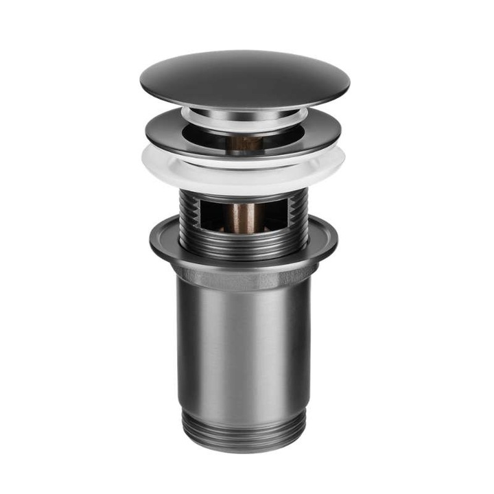 Korek klik-klak Laveo, crom, universal, 6 finisaje disponibile