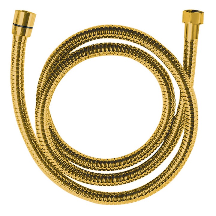 Furtun de dus Laveo Arno, extensibil 1500-1800 mm, sistem anti-intors, 1/2"