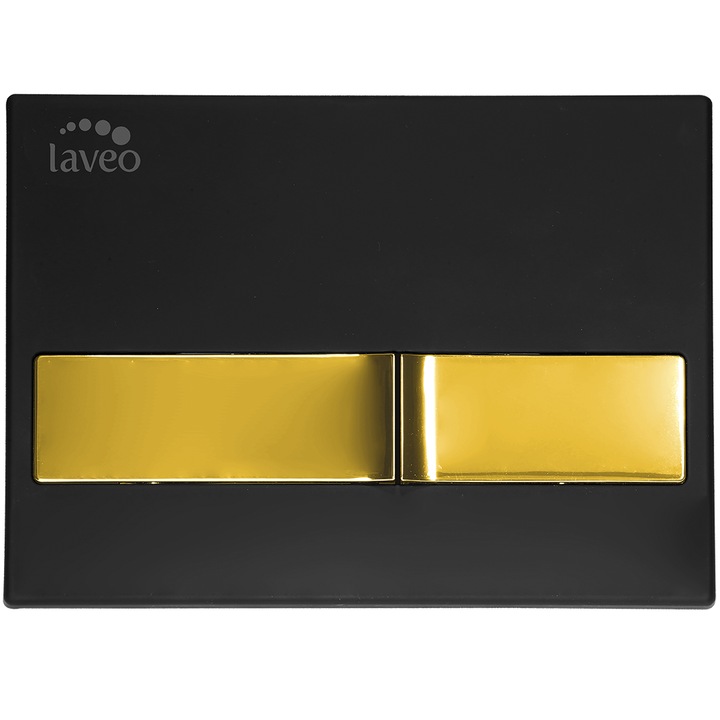 Set butoane pentru rezervor, Laveo, 22,6x16,5cm, negru