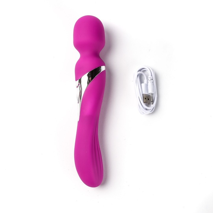 Вибратор Simply Pleasure, USB презареждащ се, водоустойчив, лилав