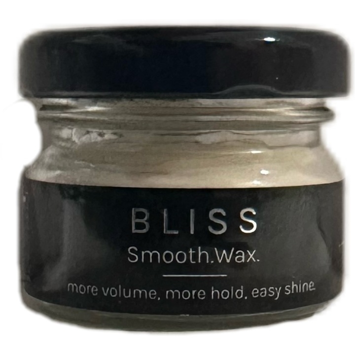 Ceara pentru par Bliss Smooth Wax, fixare puternica, finisaj mat, transparent, 18 g