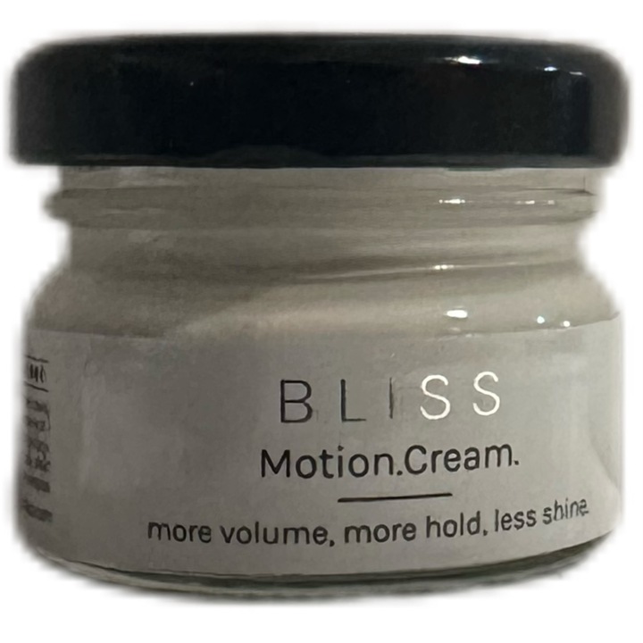 Ceara de par Bliss Motion Cream, fixare puternica, finisaj mat, 21 g, transparent