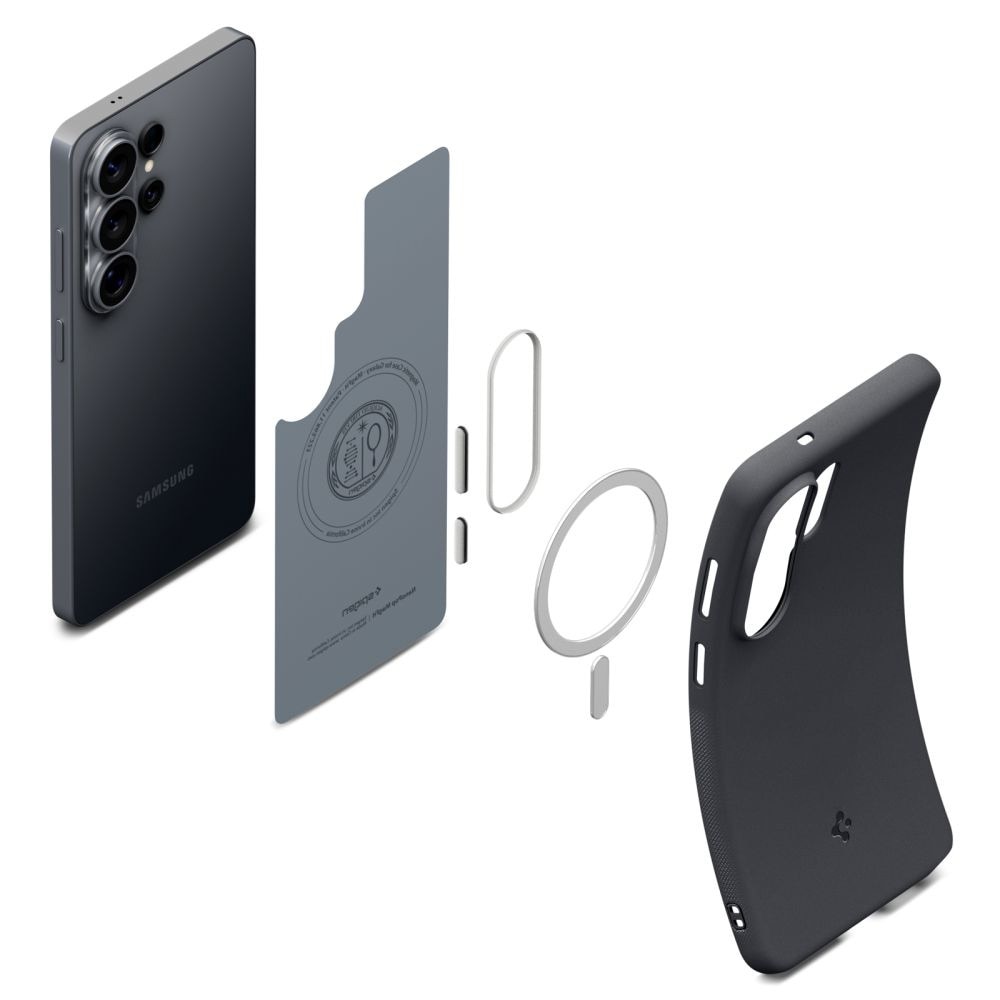 Husa pentru Samsung Galaxy S26 Ultra, Spigen Caseology Nano Pop MagSafe, Calitate Premium, Negru