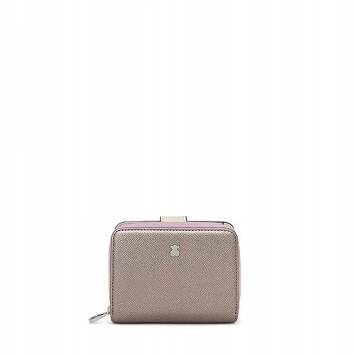 Portofel dama Tous S.New Dubai Tri-srebrny, accesorii de calatorie