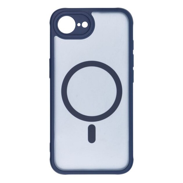 Husă Upzz Frosted pentru iPhone 17e, design premium, rezistentă, Albastru Navy