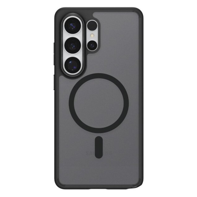 Carcasa Spigen Ultra Hybrid pentru Samsung Galaxy S26 Ultra, Anti-Soc, Frost Black, Kit Curatare Inclus