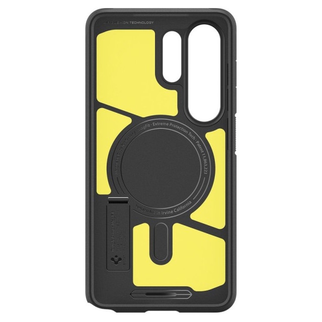Husă Spigen Tough Armor, antișoc, neagră, pentru Samsung Galaxy S26 ULTRA, kit curățare inclus