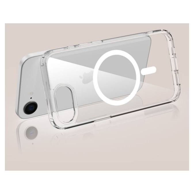 Husă Upzz Flexair, transparentă, protecție antishock, compatibilă cu iPhone 17e