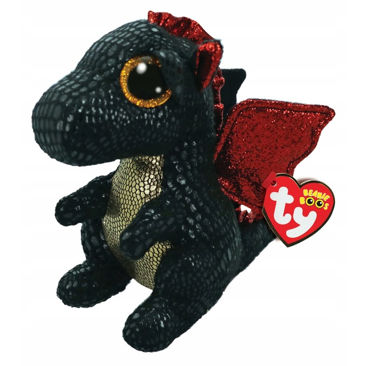 Плюшена играчка, Ty, Beanie Boo, Grindal, 15 см, цветен дизайн