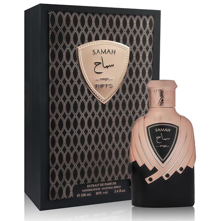 Extract de Parfum Samah Onyx, Riiffs, Unisex, 100ml cu mostra 2ml