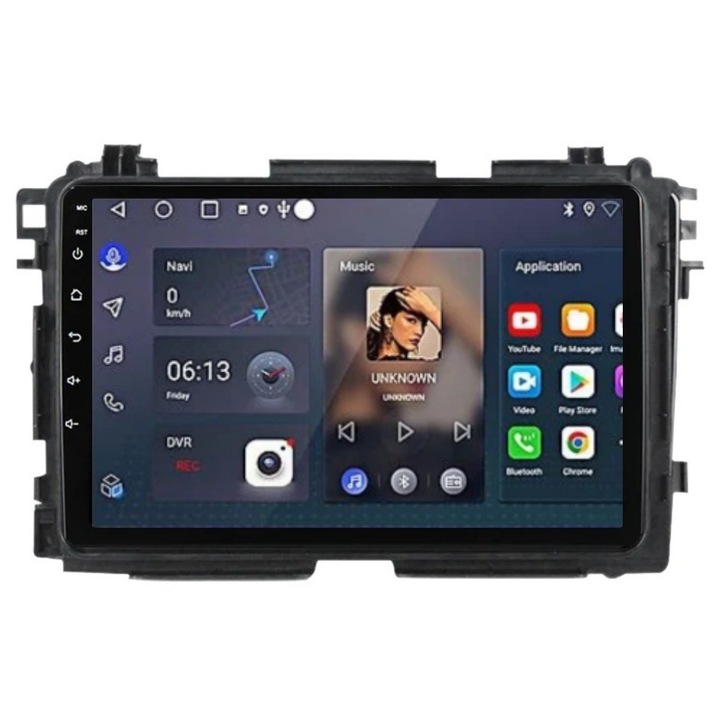 Navigatie Honda Vezel 2014-2021 9 inch 4GB 64GB 8 Core