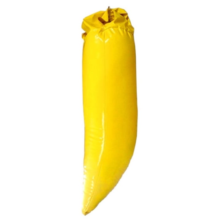 Sac banana galben, 180x45cm, cu suspensie, Masters