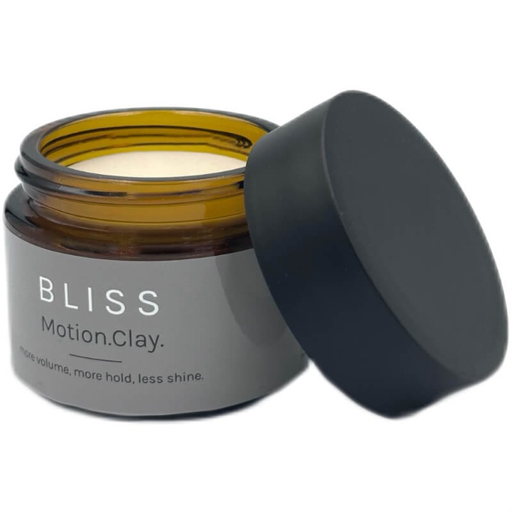 Ceara de par Bliss Motion Clay, fixare puternica, mata, 96 g, transparenta