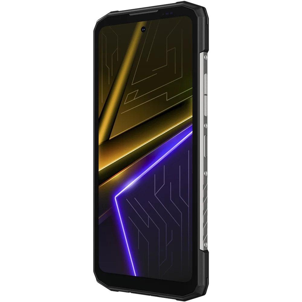 Telefon mobil Doogee Blade 20Max, 4G, Dual SIM, Helio G100, 6.6-inch 120Hz, 12GB RAM, 1TB, NFC, Night Vision, 11800mAh, Android 15, Silver