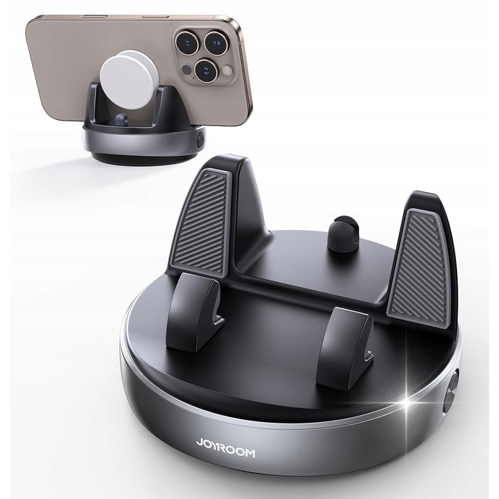 Suport auto pentru telefon Joyroom, rotire 360°, reglare verticala 30°