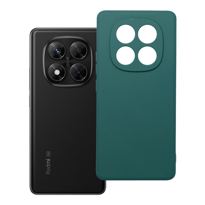 Carcasa pentru Xiaomi Redmi NOTE 14 PRO 4G Matt verde inchis