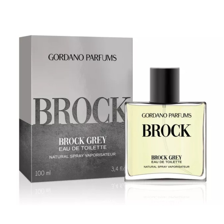 Apa de toaleta pentru barbati BROCK GREY, 100 ml, GORDANO PARFUMS