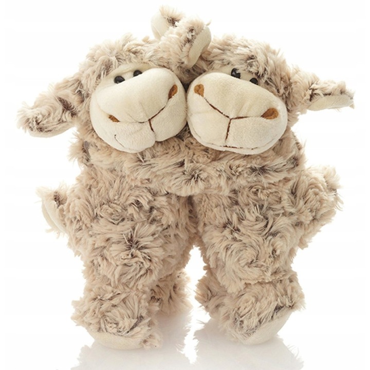 Плюшени овце, 20 см, кафяв цвят, за деца и влюбени