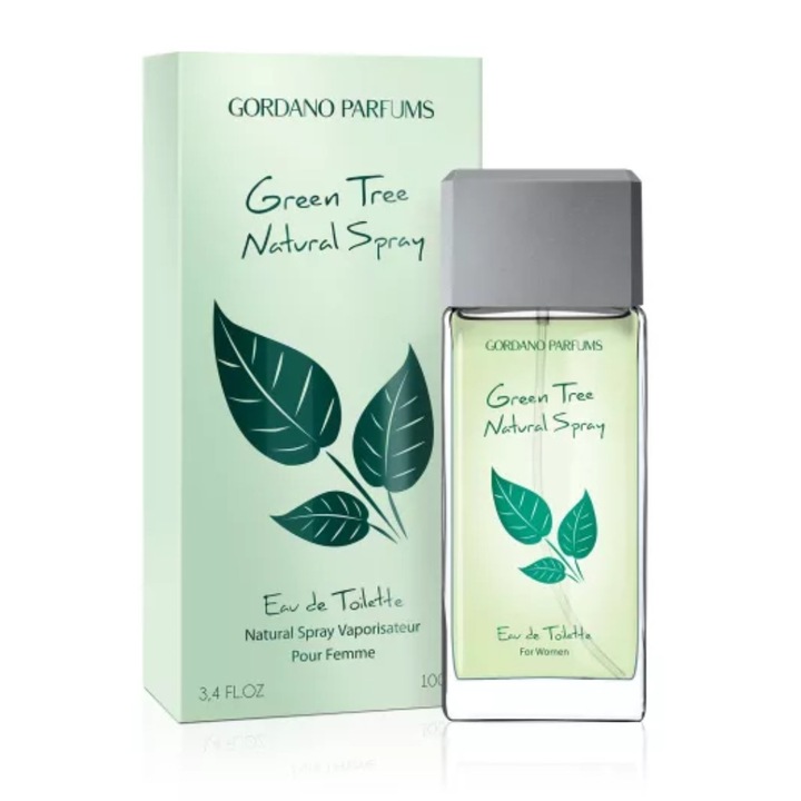 GORDANO PARFUMS Green Tree természetes spray női eau de toilette, 100 ml