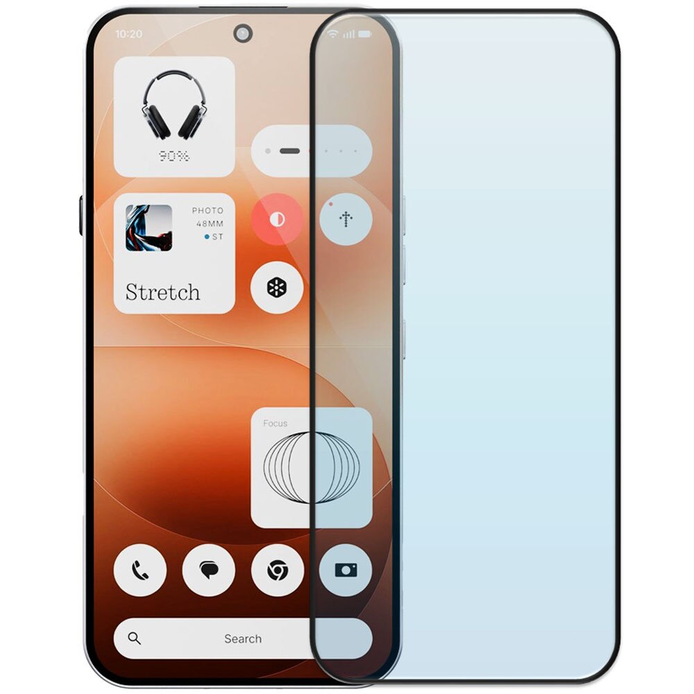 Folie din sticla securizata pentru Nothing Phone (4a) Pro, HAMSTERBOX Glass Shield, Protectie completa ecran, Full face, Aplicare rapida, Case Friendly, Transparenta