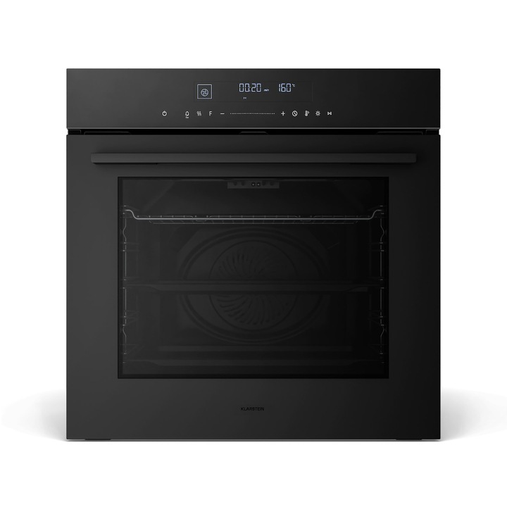 Klarstein, Velaire Beépíthető Sütő Fekete, 74L, A+, 3160 W, 60 Cm