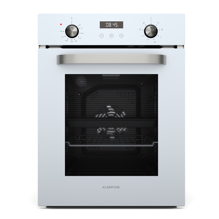Klarstein, Cuptor Smartslim, Design Subtire, 9 Functii, Volum 49 L, Curatare Usoara, Eek A