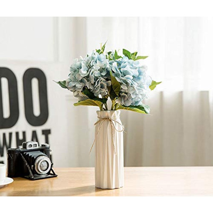 Vaza ceramica Disoza, 24x10x10cm, multicolor, set decorativ