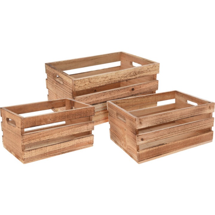 Telara xylina Koopman 26x14x4cm, set pentru decorare, natural