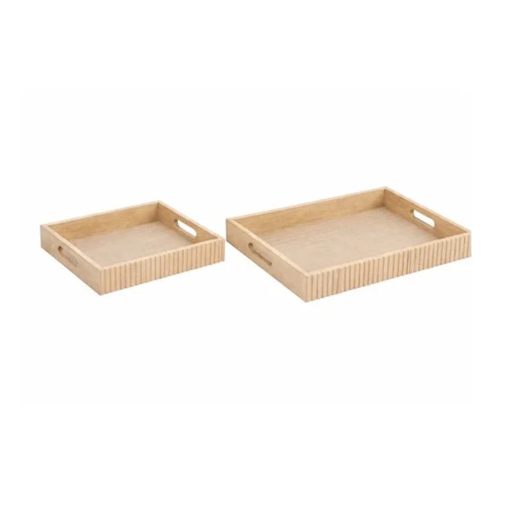 Tava servire din lemn, Koopman, 32x25x4,5cm, pentru decorare si evenimente