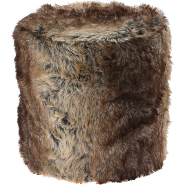 Taburet Koopman skampo xylino gouna 31x34cm cafea