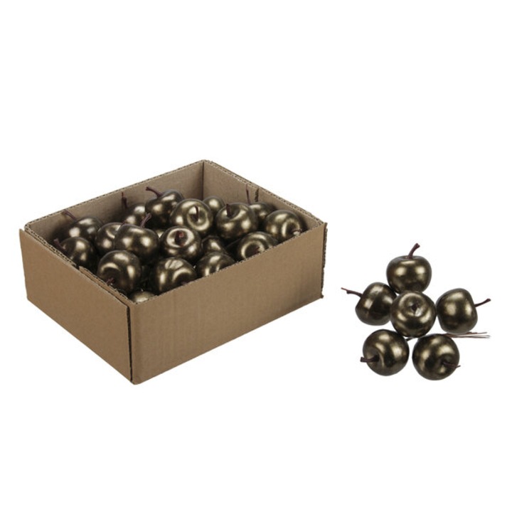 Set mere decorative ED Collection, 36 buc, 3,5cm, verde