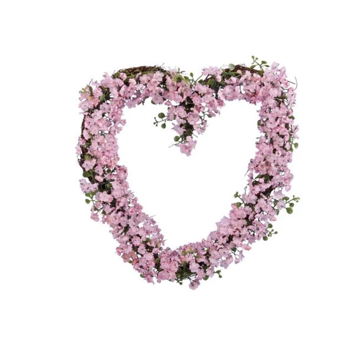 Plante artificiale, ED Collection, KARDIA, 26cm, roz, set cu flori decorative