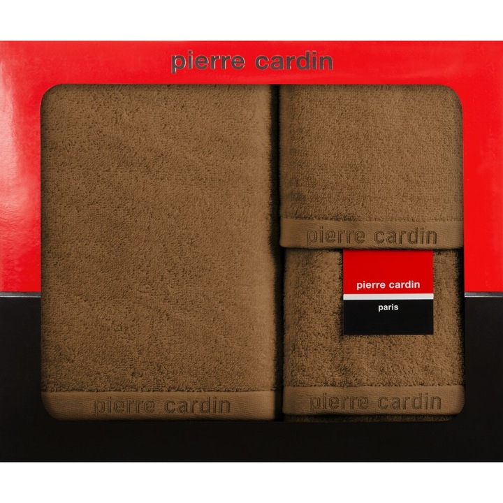 Set prosoape EVI Eurofirany, 3 piese, miodie, 30x50cm, 50x90cm, 70x140cm