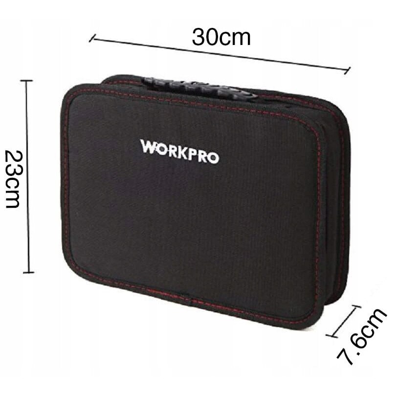 Unelte Simple Set de unelte WORKPRO 100 elemente, cu cutie de unelte, diverse unelte ...