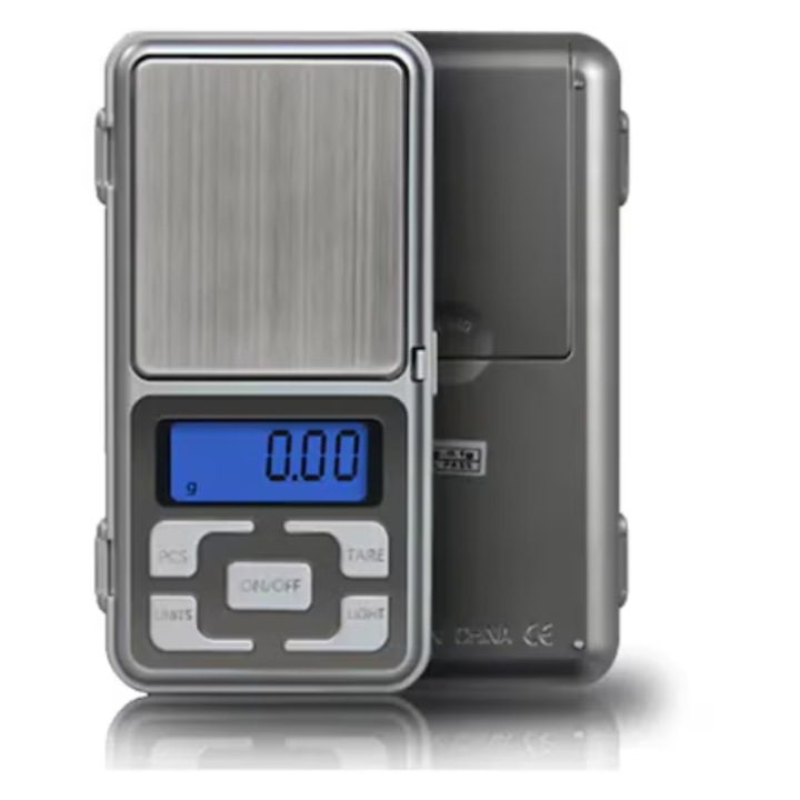 Mini cantar electronic cu afisaj LCD, capacitate pana la 500g TehnoFusion