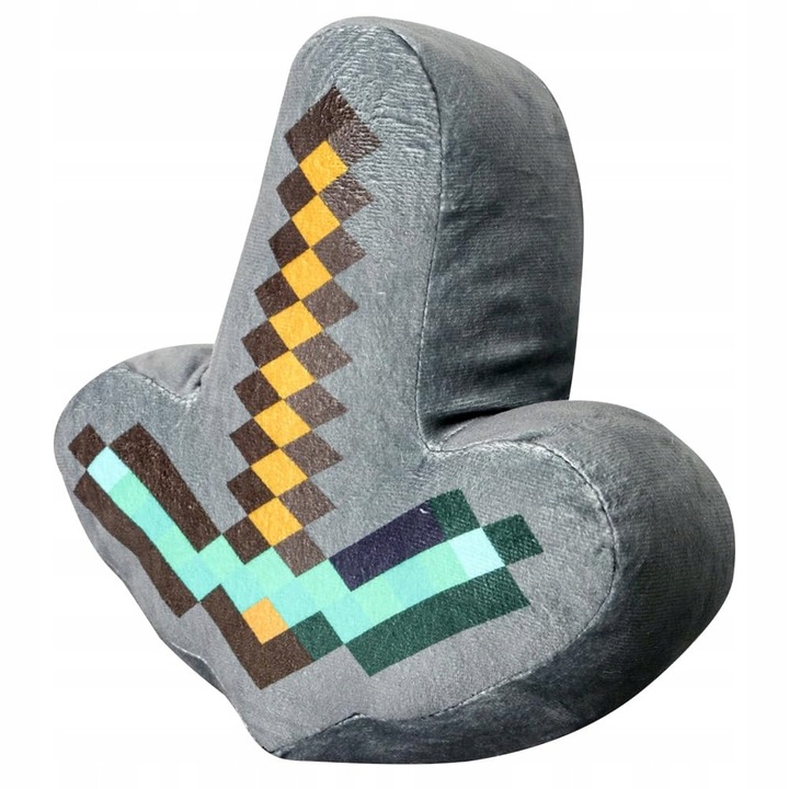 Jucarie de plus, Pikselowa Kilof, 24CM, design animat, multicolor, pentru copii